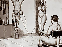 Hanging women by Badia