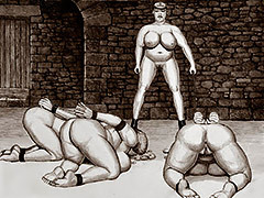 Prison camp by Badia