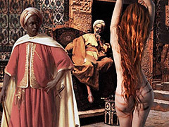Slavegirls in an oriental..