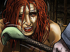 You spent the day flogging and fucking..