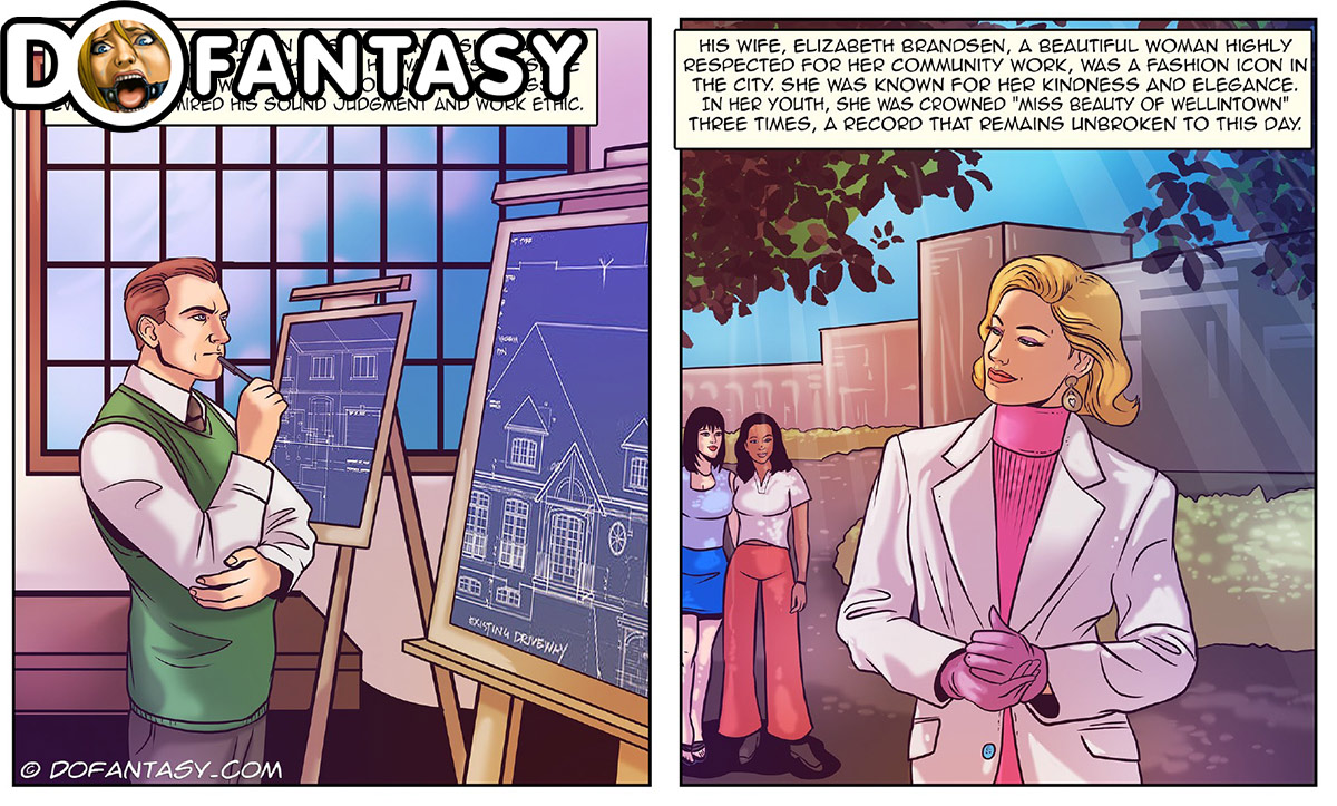 Drawing her into an private scenario that reflects his long-held fantasies and desire for domination